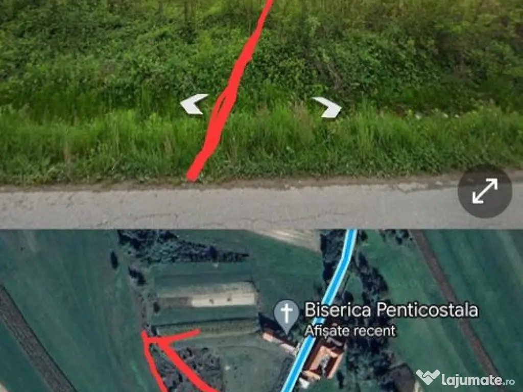 Teren de vanzare in Meziad. 