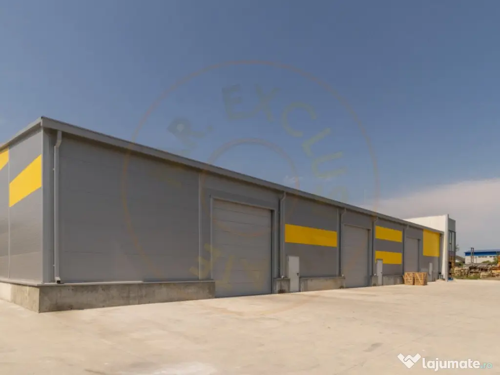 0% Comision-Inchiriere 2 hale noi zona Bascov la DN 7C 