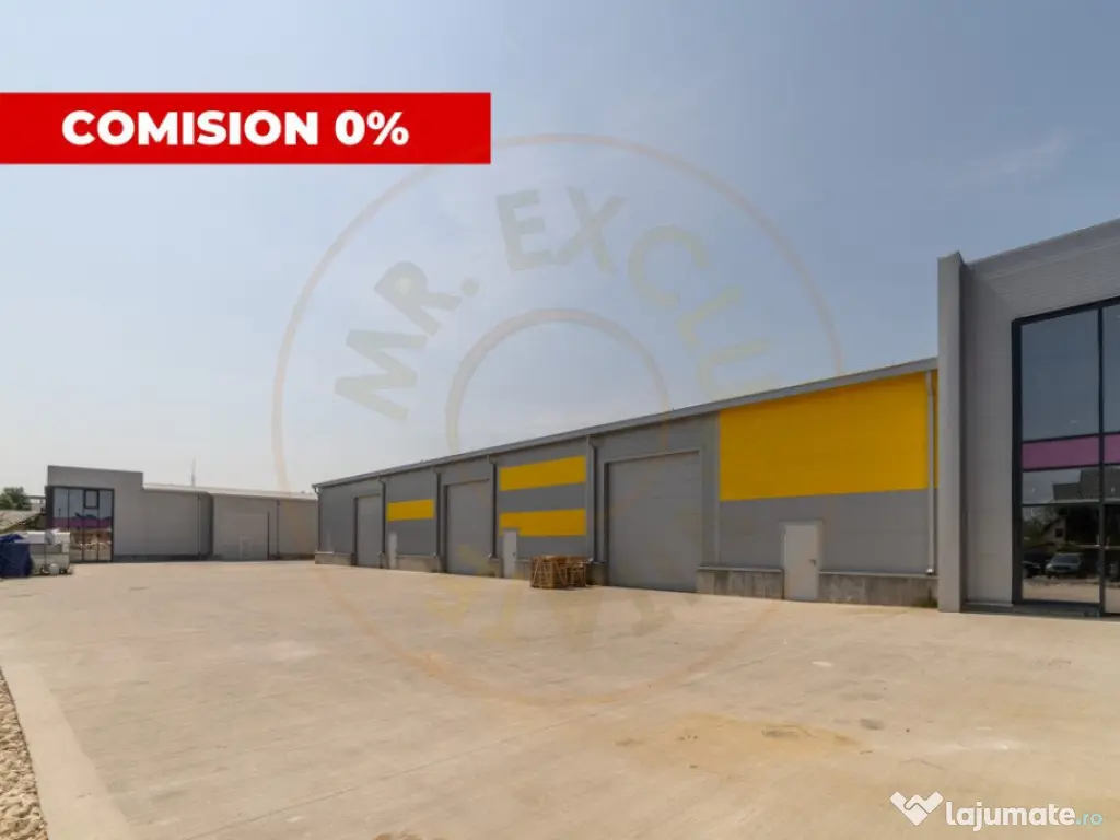 0% Comision-Inchiriere 2 hale noi zona Bascov la DN 7C 