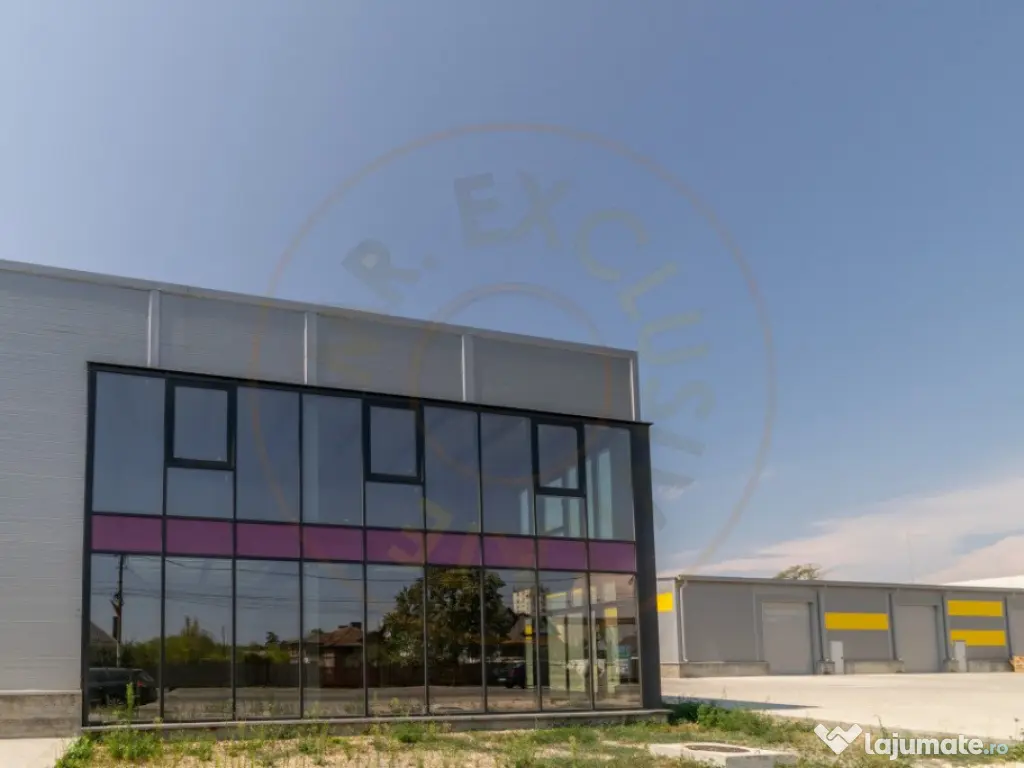 0% Comision-Inchiriere 2 hale noi zona Bascov la DN 7C 