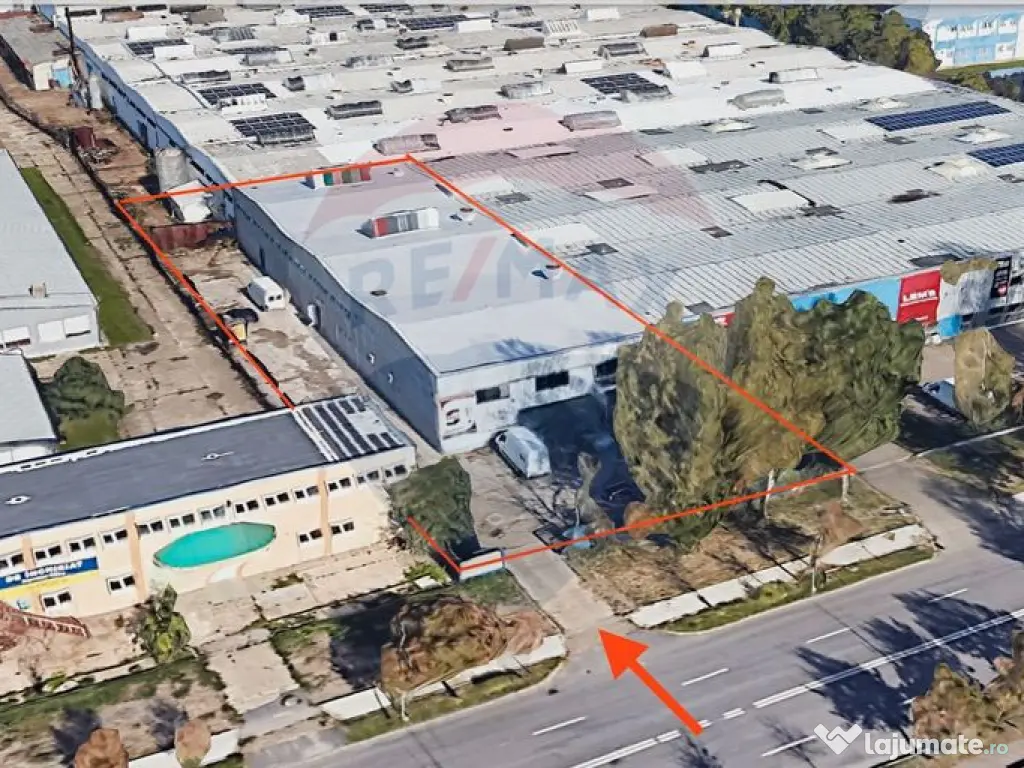 Spațiu industrial 646 mp la Bulevard 