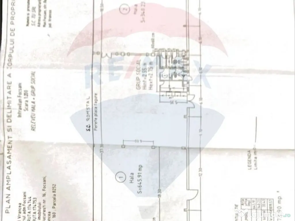 Spațiu industrial 646 mp la Bulevard 
