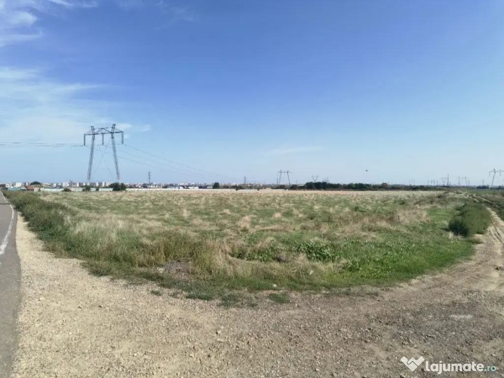 Teren intravilan industrial intre A4 si DN3C langa Black Sea