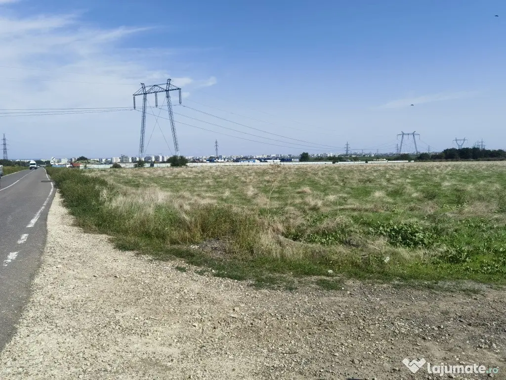 Teren intravilan industrial intre A4 si DN3C langa Black Sea