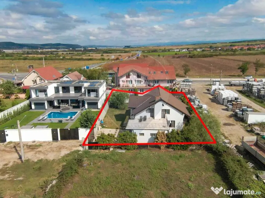 Vilă elegantă în Sânmartin – mobilată, lângă Bă...