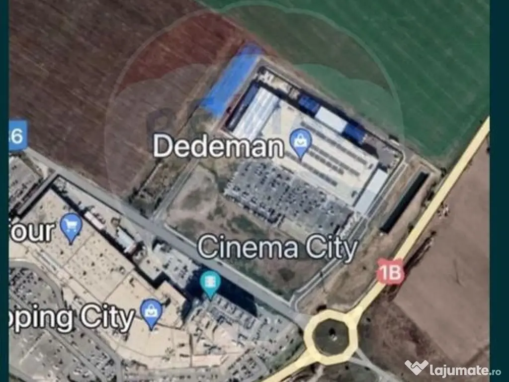 Teren 3,759mp Ploiesti Shopping City Mall / DN 1 