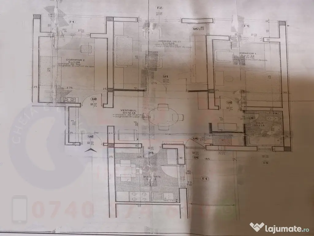 ID 3571 Apartament 3 camere - Strada ISACCEI 