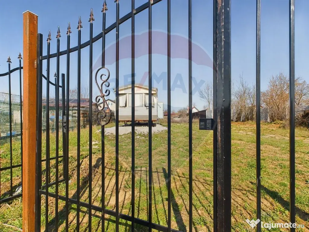 Casă SOLARA-Tiny House pe piloni si 655 mp teren insorit...