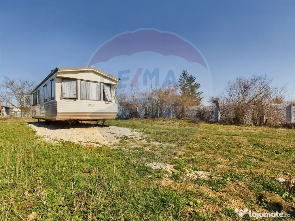 Casă SOLARA-Tiny House pe piloni si 655 mp teren insorit...