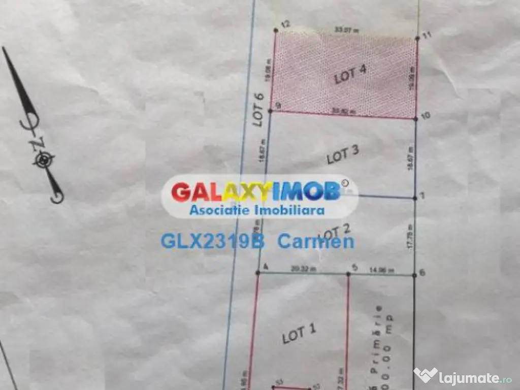 Teren intravilan - Domnesti - Intrarea Albastrelelor 