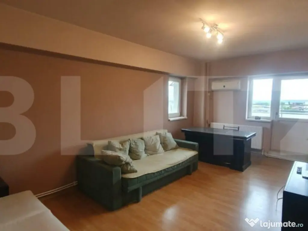 Apartament de 2 camere, 65 mp, AC, centrala termica, zona Pa