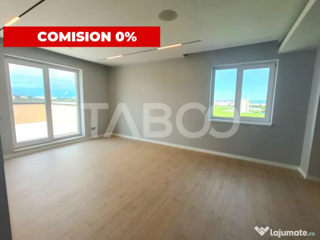 Penthouse spatios cu terase 197 mp si loc de parcare -predar 