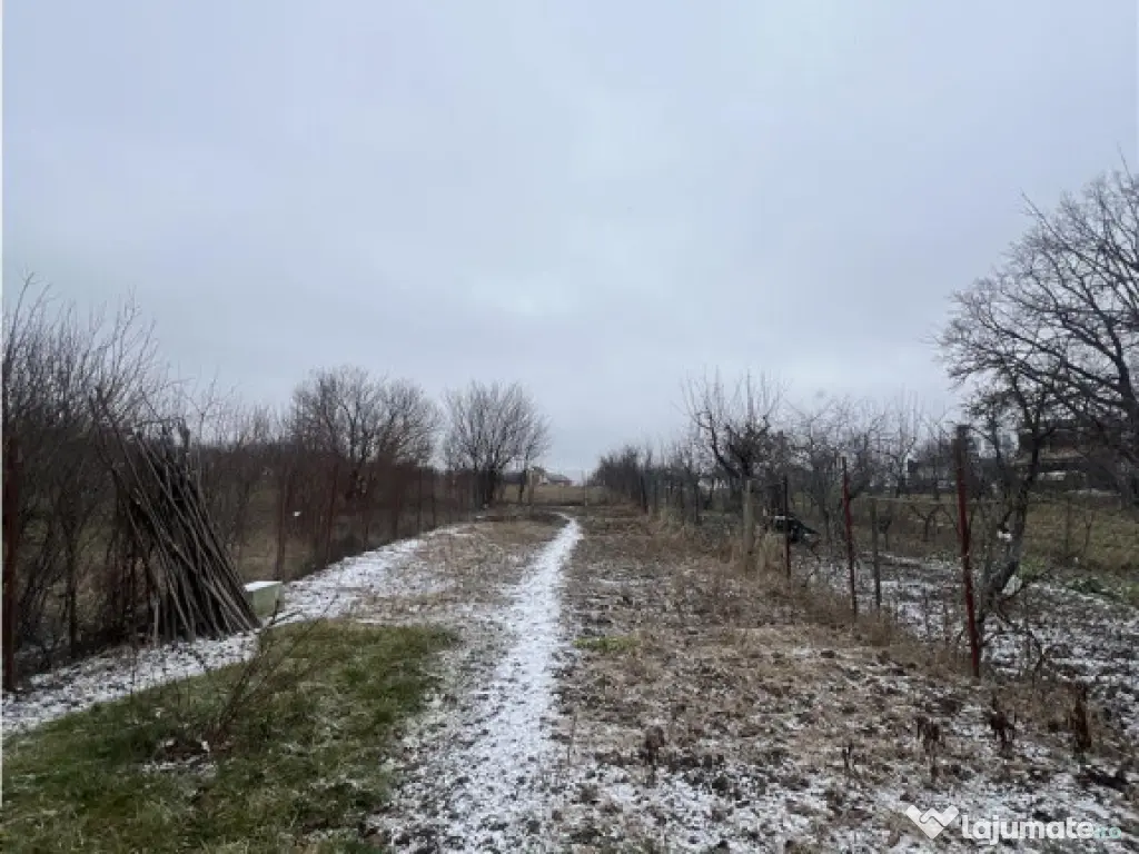 Casa individuala pe un singur nivel cu teren de 800 mp zona 