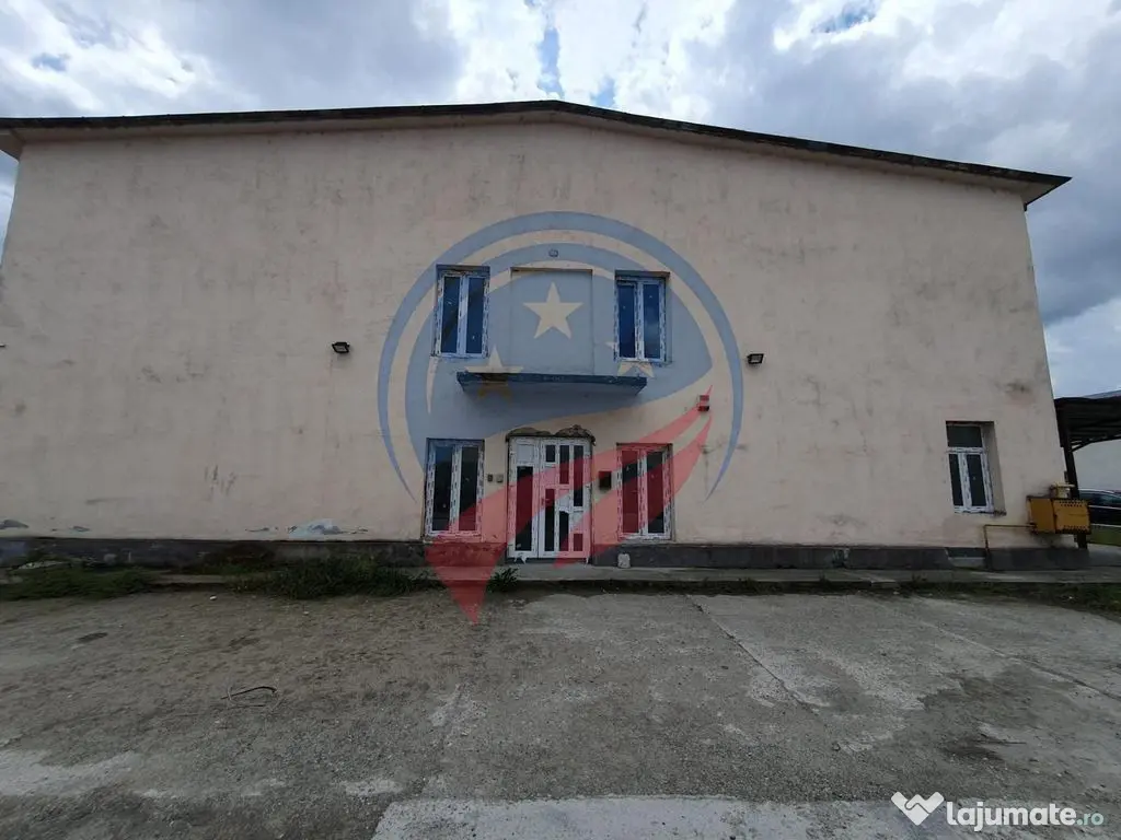 HALA PRODUCTIE DEPOZIT BIROURI CAZARE 2200 MP DIVERSE ACT...