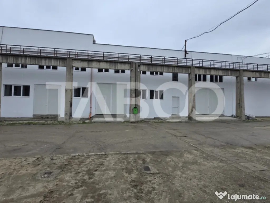 Spatiu de birouri si productie 550 mp utili de inchiriat in 