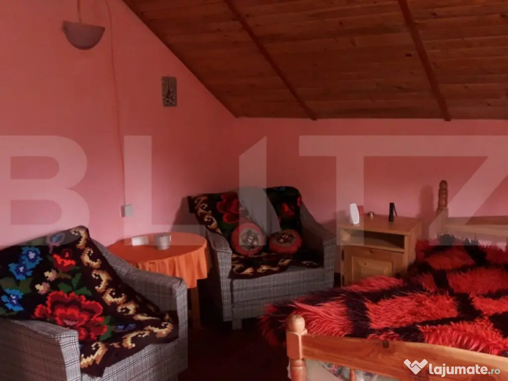 Casă de vacanță în Piatra Fântânele + 4,5 arii teren