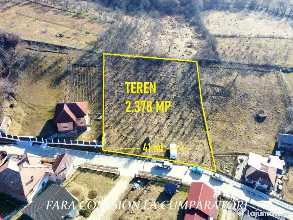 CALIMANESTI, TEREN 2378 MP, TOATE UTILITATILE 