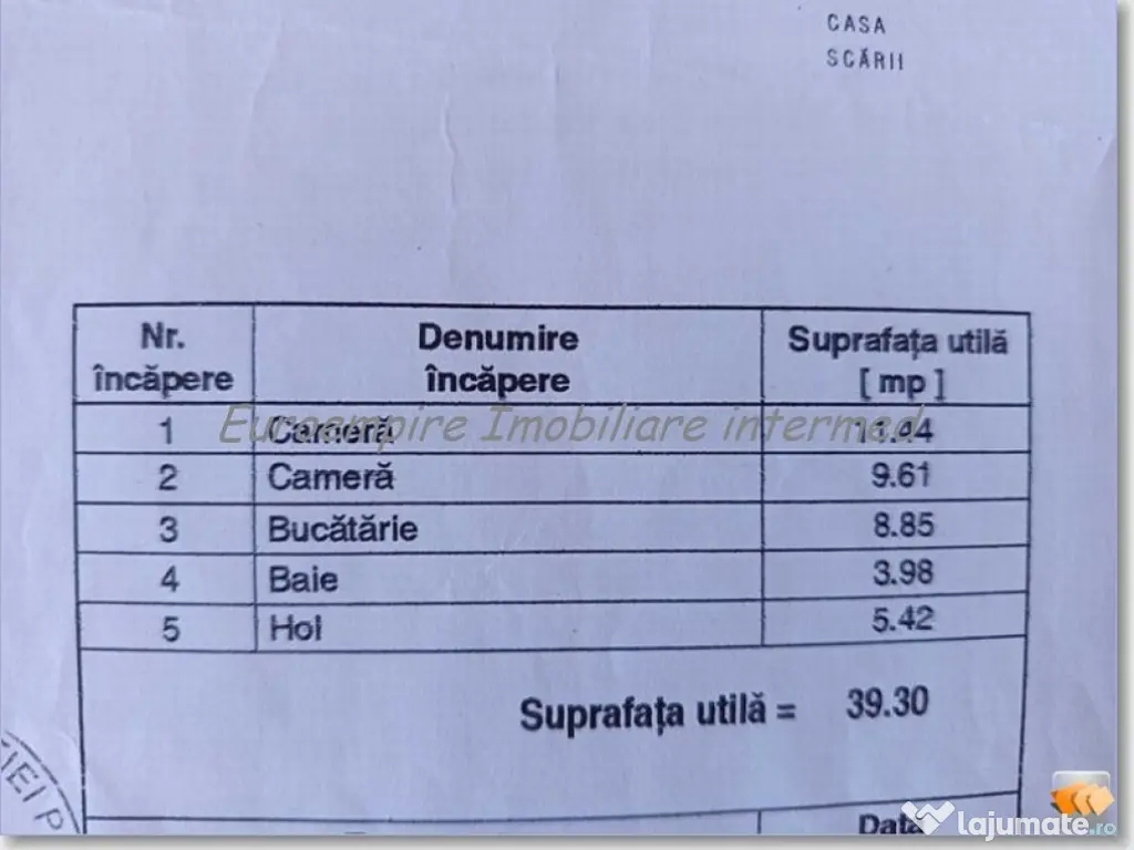 Apartament 2 camere decomandate Mansarda Poarta 6