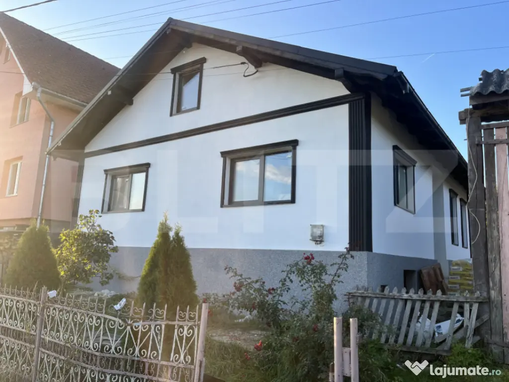 Casa de vanzare, cu 4 camere, 95 mp si pod la 15 minute de B