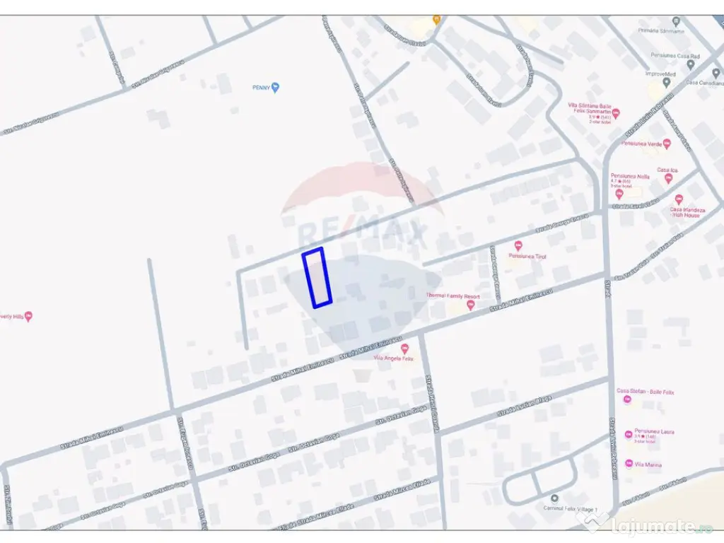 Teren 1,095mp Sânmartin, Beverly Hills / Strada Liviu Re... 