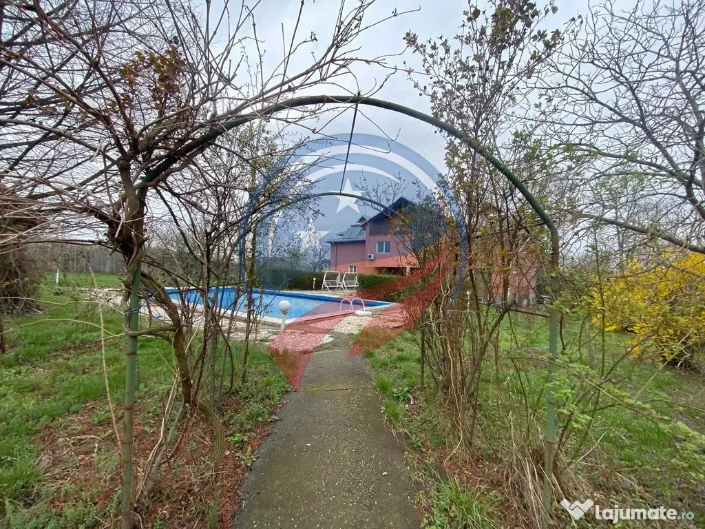 VILA CU 2500 MP TEREN LA 15 KM DE CRAIOVA CENTRU