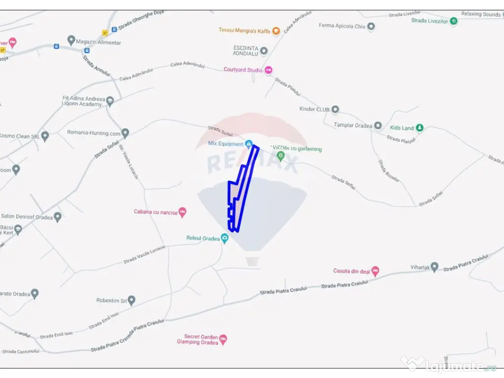 Teren de vânzare 16,630 mp Sofiei, zona Dealuri 
