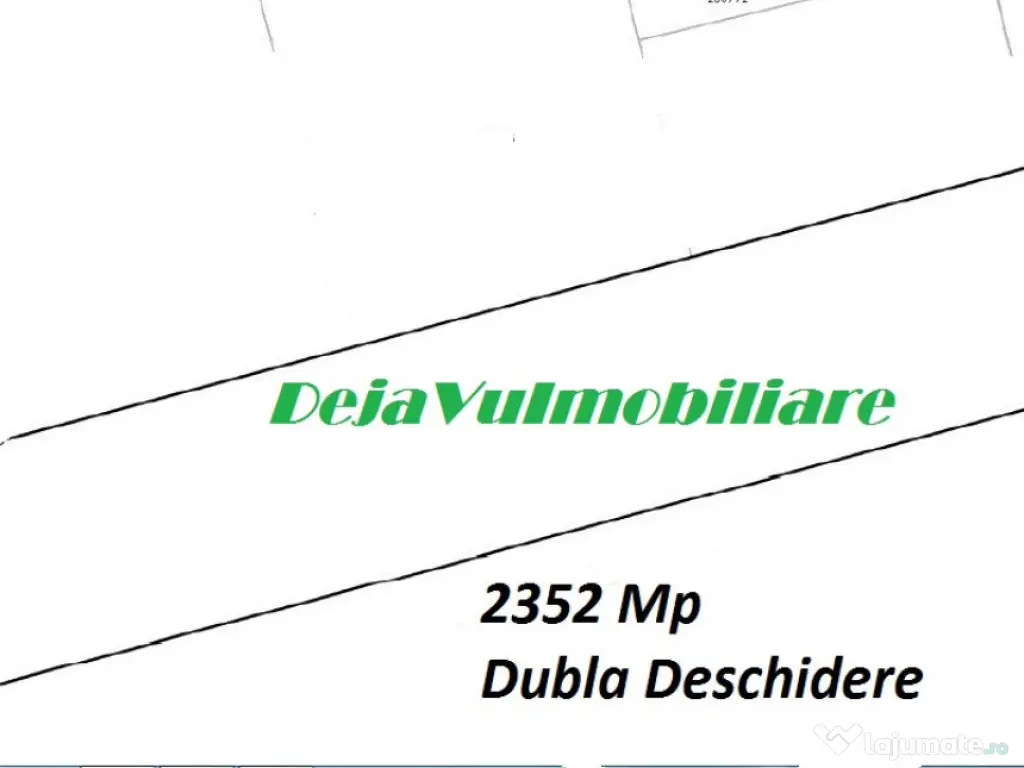 Teren Stradal Muntele Gaina 2353 Mp New 2025 Dubla Deschidere