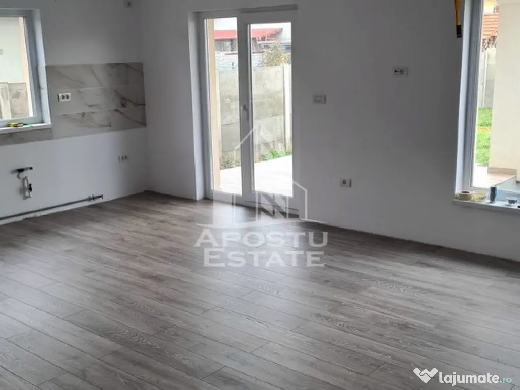 Duplex cu 3 camere in Mosnita Noua, 100m pana la asflalt