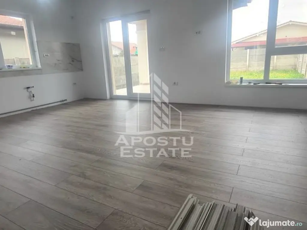 Duplex cu 3 camere in Mosnita Noua, 100m pana la asflalt