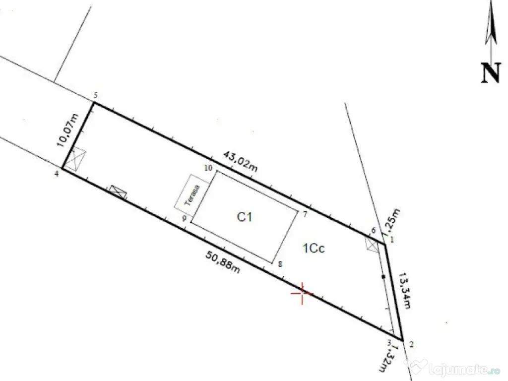 Casa Dragomiresti Vale parter 4 camere + Teren 400 mp New 