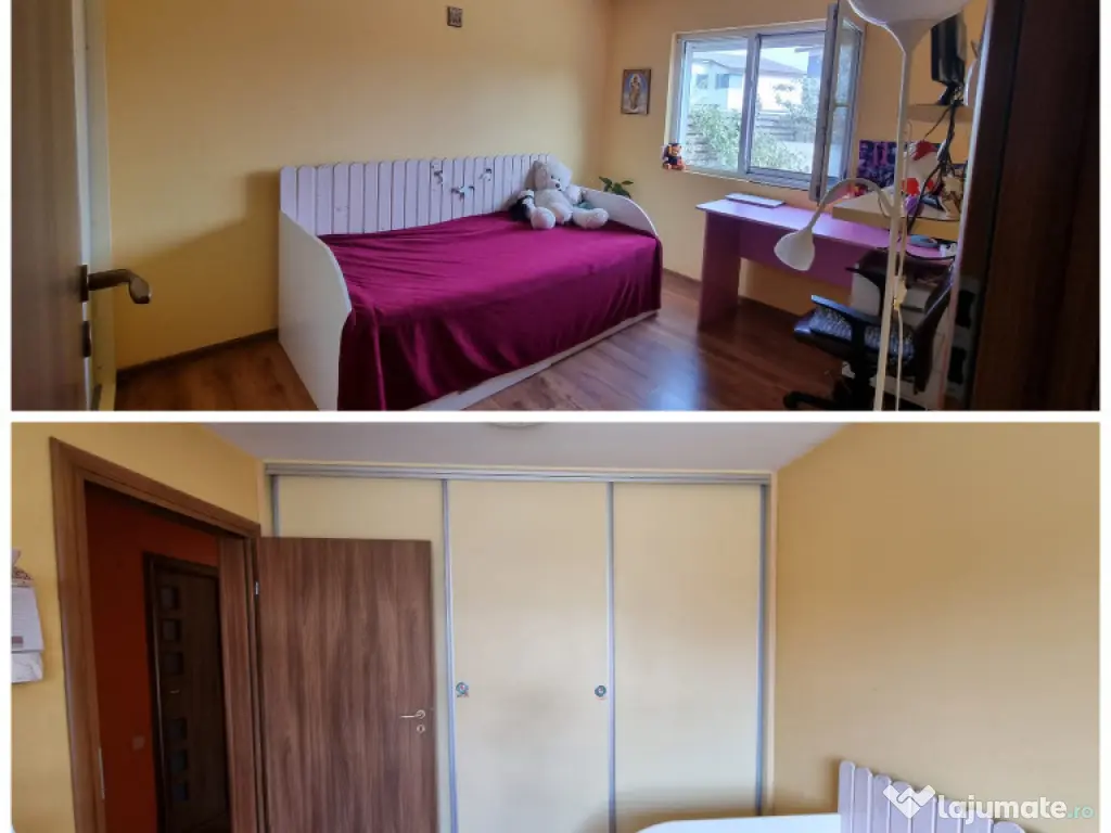 Casa Dragomiresti Vale parter 4 camere + Teren 400 mp New 