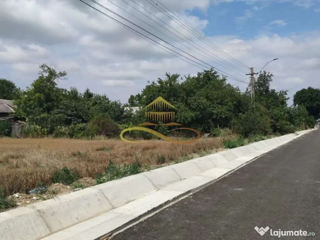 Teren intravilan 5400 mp de vanzare Filipesti / Bacau 