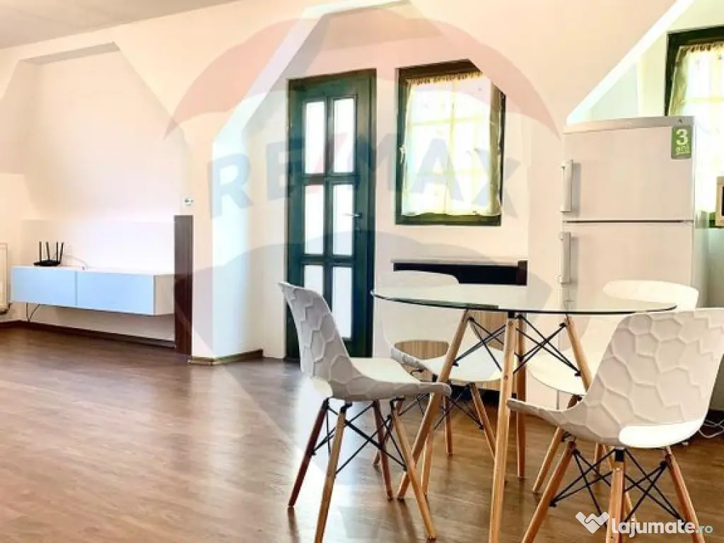 Apartament în zona Centrala, et.1, curte privata. 