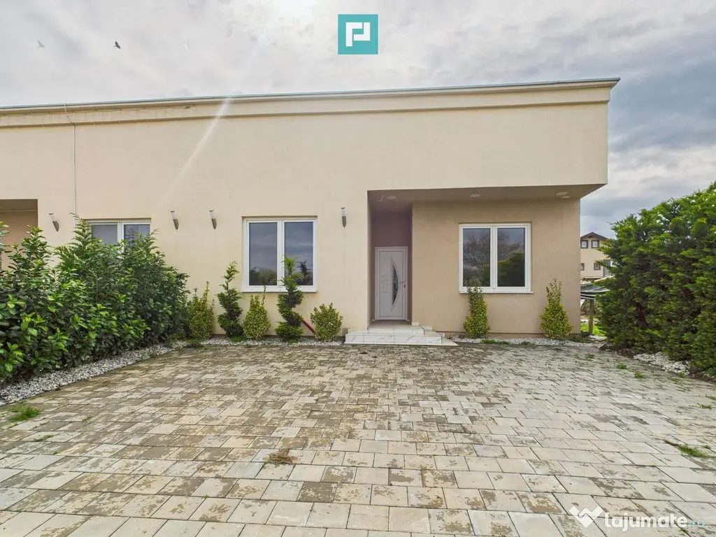 Duplex pe parter, 4 camere, Recaș