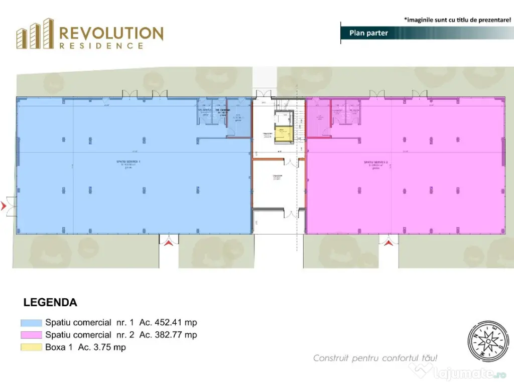 COMISION 0% - Apartamente 2 si 3 camere - Margeanului 1B-A1, Baia Mare 