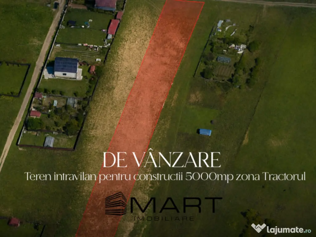 Teren Intravilan 10000 mp, deschidere str. Nicolae Labis - z