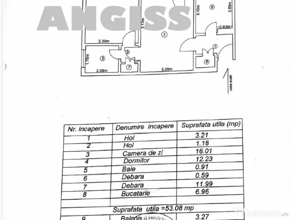 Apartament 2 camere ultracentral (poti obtine o chirie de 300E 