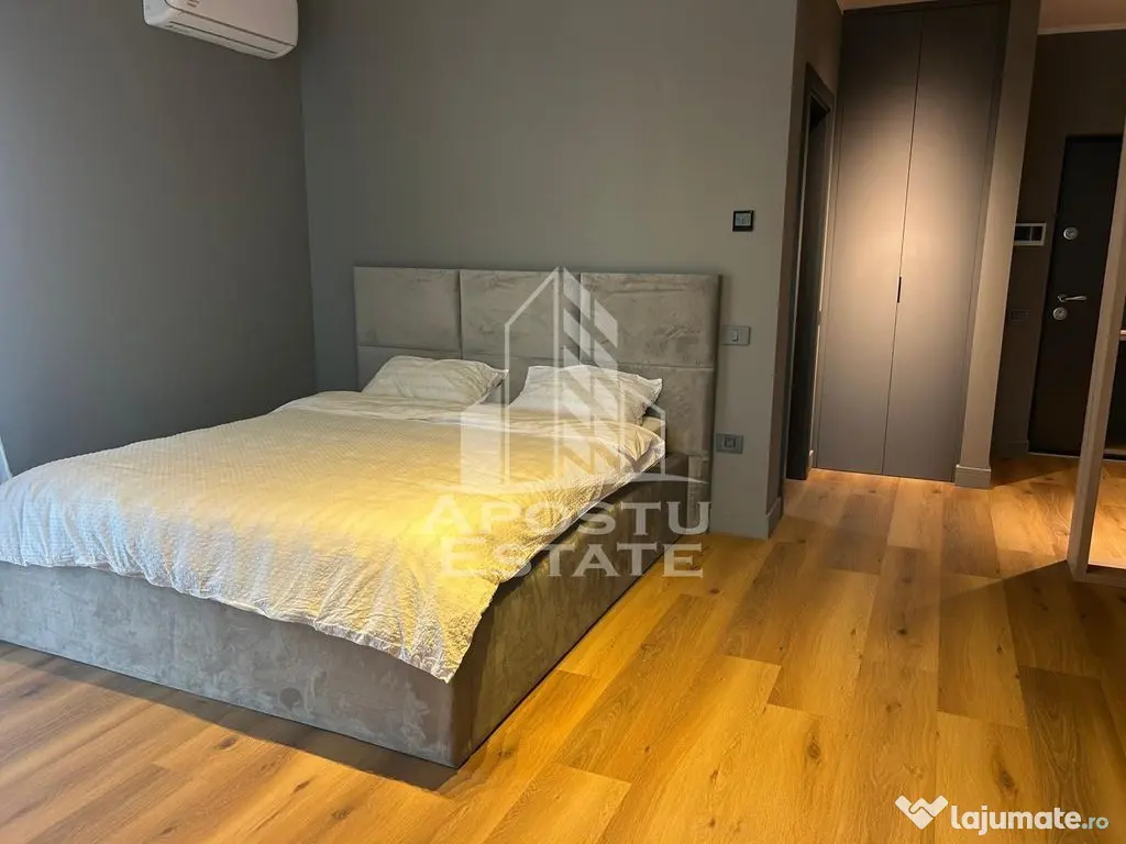 Apartament cu o camera, prima inchiriere, mobilat lux