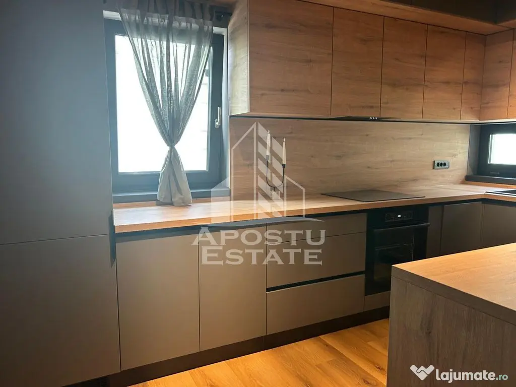 Apartament cu o camera, prima inchiriere, mobilat lux
