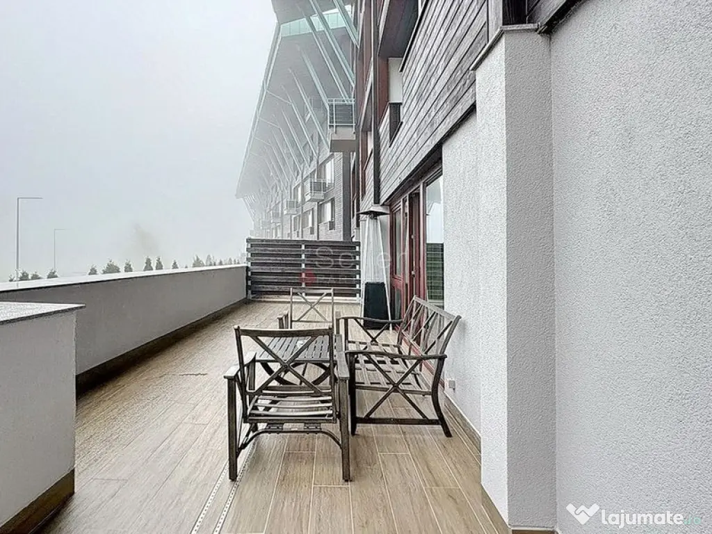 Apartament ce ofera acces catre 2 terase generoase 
