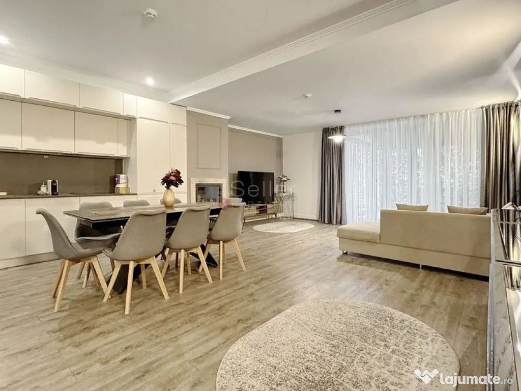 Apartament ce ofera acces catre 2 terase generoase 