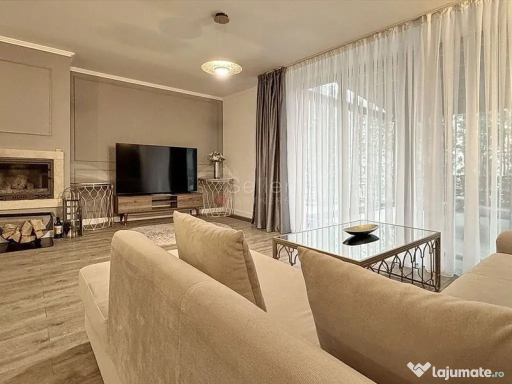 Apartament ce ofera acces catre 2 terase generoase 