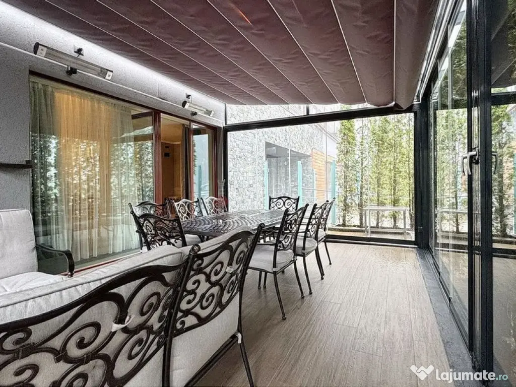 Apartament ce ofera acces catre 2 terase generoase 