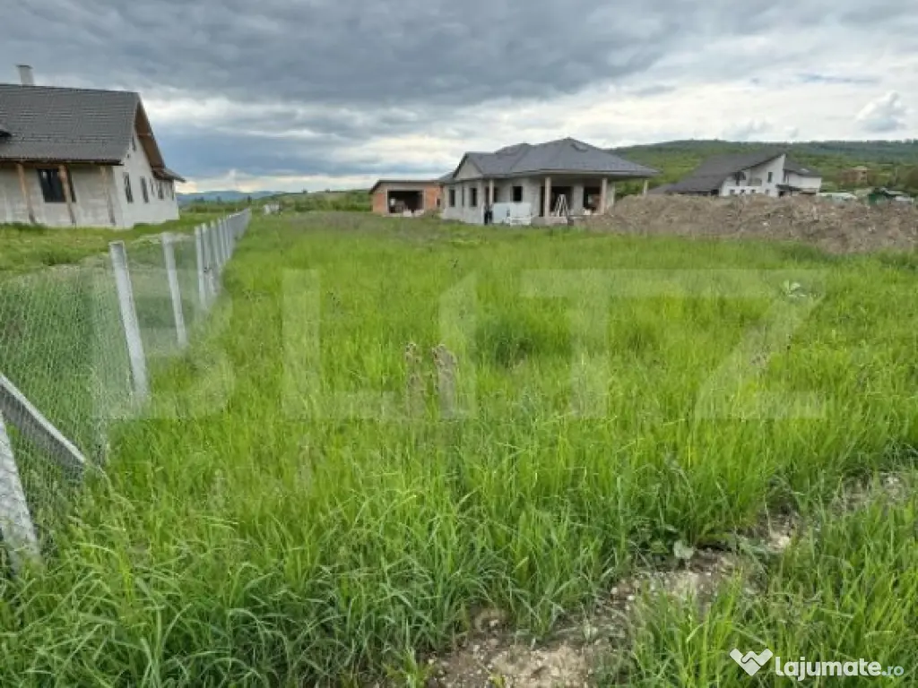 Teren extravilan de vânzare – Budacu de Jos, 1560 mp, uti