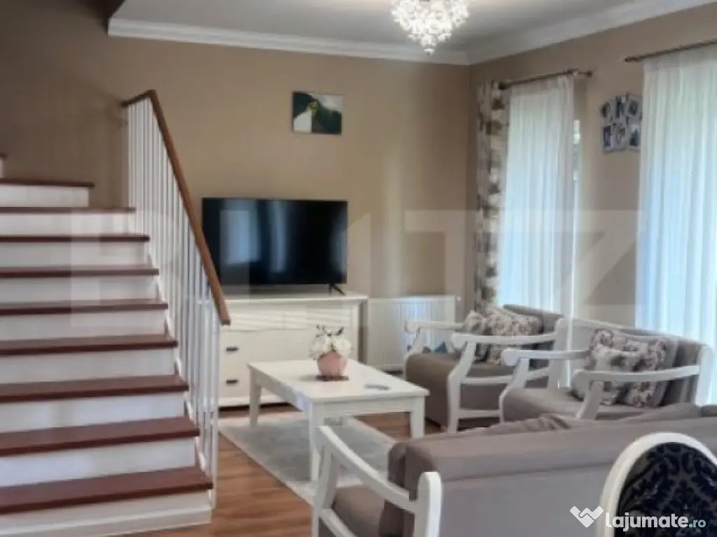 Casa de inchiriat, cu 5 camere, 105 mp, zona Buna Ziua