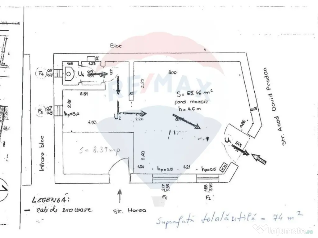 Spațiu comercial semicentral de inchiriat