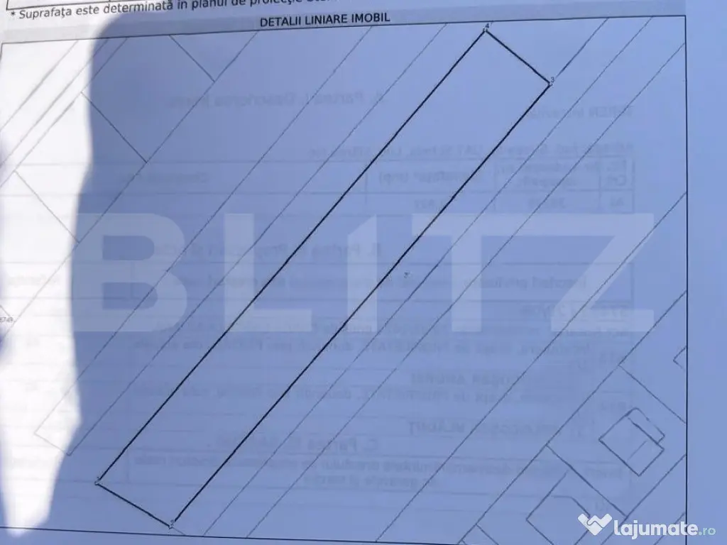 Teren intravilan de 1.822 mp, zona Campus Universitar – Sf
