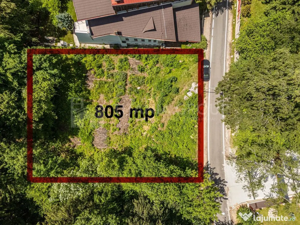 Teren intravilan Poiana Brasov, cu proiect casa de vacant...