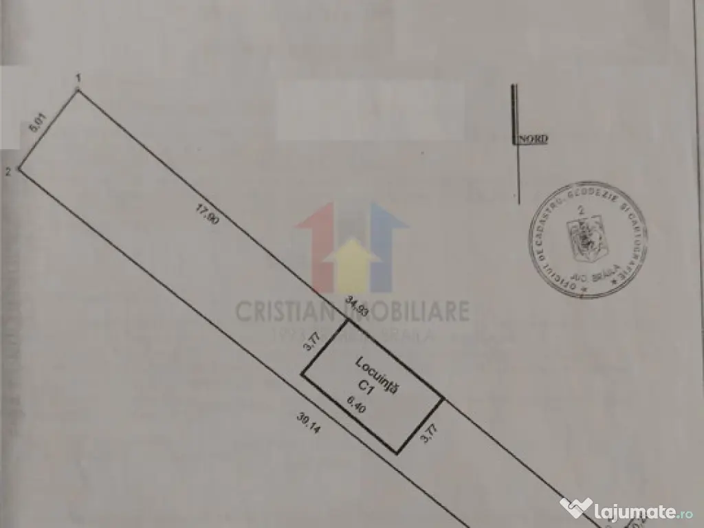 Zona Centrala ( Bis Sf.Gheorghe- Garii)-Teren St- 200 mp cu