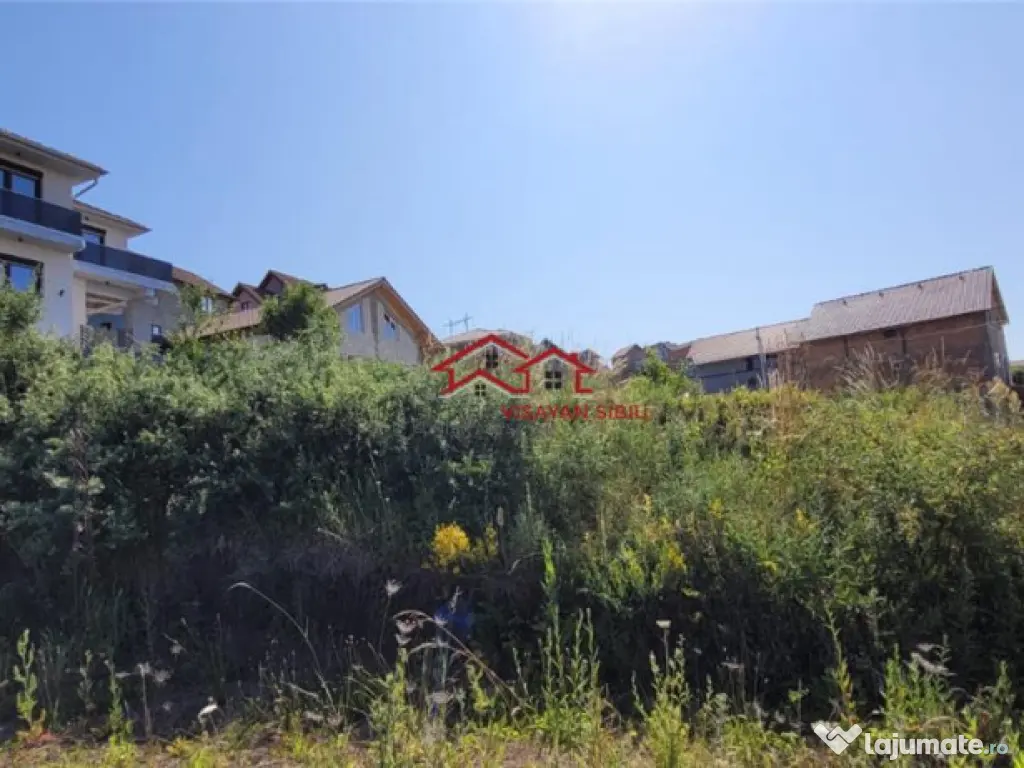 Teren cu aut.construire,Sura Mare,langa Sibiu,comision 0 